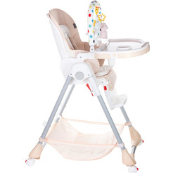 Стульчик для кормления MARTIN NOIR Nula Lux Beige Marble