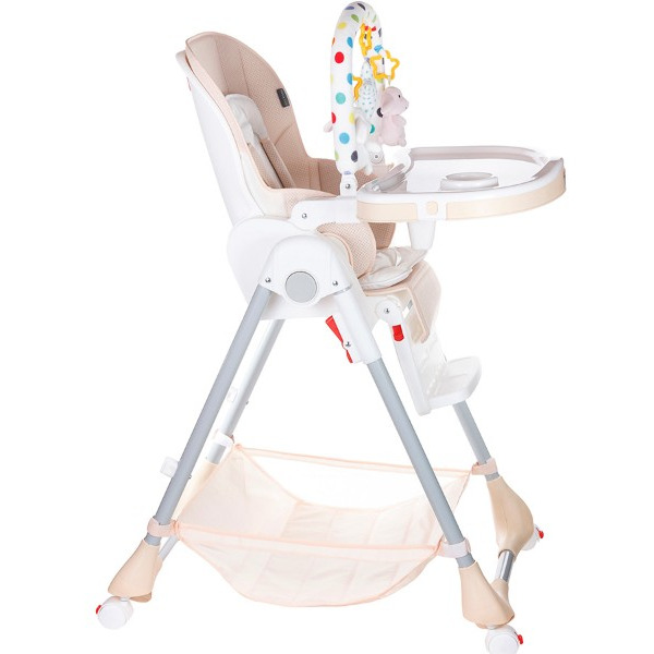 Стульчик для кормления MARTIN NOIR Nula Lux Beige Marble