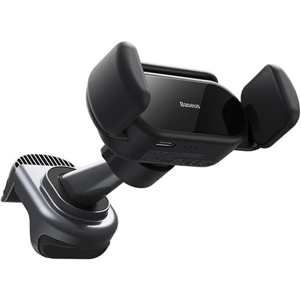 Держатель для смартфона Baseus T-Space Solar Electric Car Mount C40351300111-00