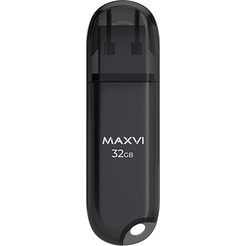 USB флеш-накопитель Maxvi P1 32GB (черный)