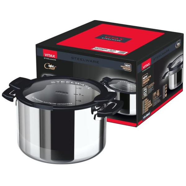 Кастрюля с крышкой VITAX Compact Chef VX-3802