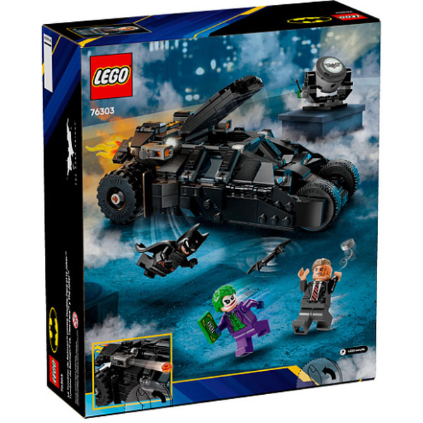 Конструктор LEGO Batman 76303 Бэтмен на Тумблере против Двуликого и Джокера