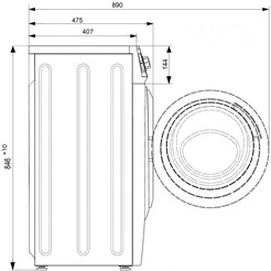 Стиральная машина ATLANT СМА 70У1010-00