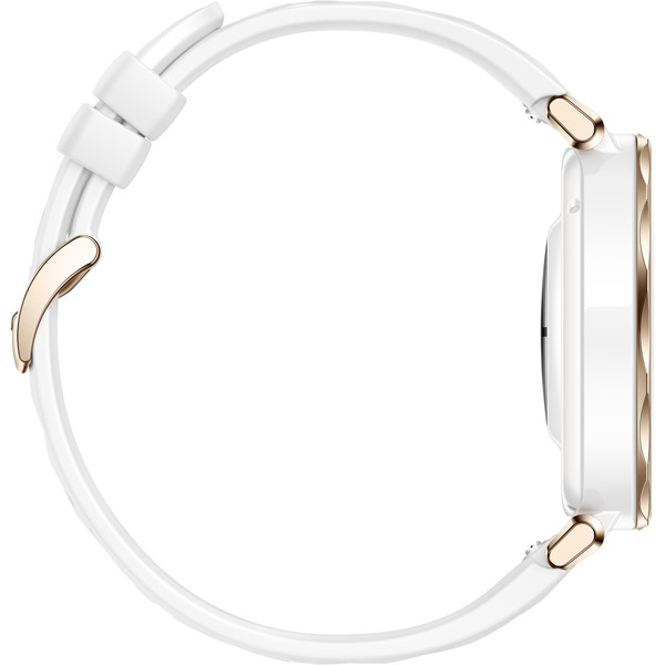 Смарт-часы HUAWEI Watch GT 5 Pro White Fluoroelastomer Strap (JNA-B29) 42mm