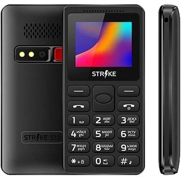 Телефон GSM STRIKE S10 (черный)