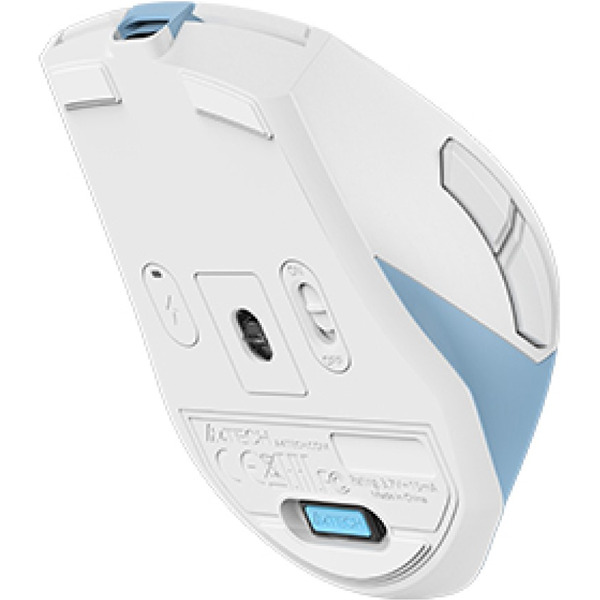 Мышь A4Tech Fstyler FG45CS Air2 (белый/голубой)