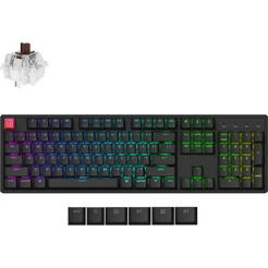 Клавиатура Keychron K10 V2 RGB Aluminium Frame K10X-C3-RU (Keychron Super Brown)