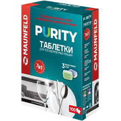Таблетки для посудомоечных машин MAUNFELD Purity all in 1 MDT100ST