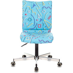 Кресло Бюрократ CH-330M (голубой Sticks 06)