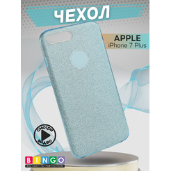 Чехол-накладка Bingo Shine APPLE iPhone 7 Plus Голубой