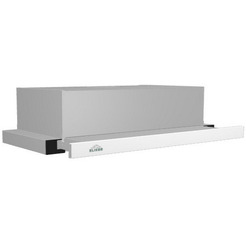 Вытяжка Elikor Интегра Glass 50Н-400-В2Д 940978 (нержавеющая сталь/белое стекло)
