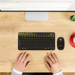 Клавиатура+мышь LOGITECH MK240 (L920-008213) черный