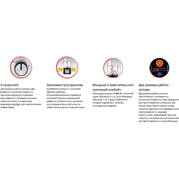 Кухонный комбайн MOULINEX FP546811