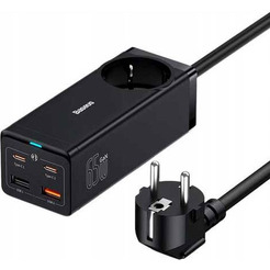 Сетевое зарядное Baseus GaN3 Pro Desktop Powerstrip AC+2U+2C 65W PSZM000901