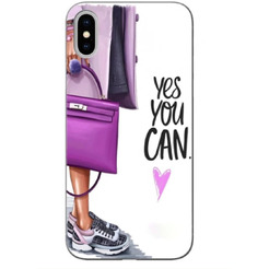 Задняя накладка CASE Print Huawei Y5 (2019) / Honor 8S Девушка