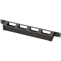 Кабельный органайзер для телекоммуникационных шкафов Lande LN-KDG-YKD-1UKT-BL 19" 1U