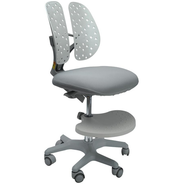 Детское поворотное кресло YOKA YC-1 Dail (серый)