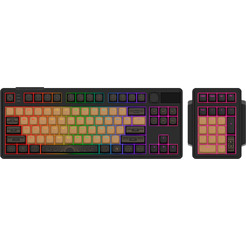 Клавиатура Дарк Проджект KD87A+Numpad DP-KD-87A-000101-GAM (g3ms Aquamarine, черный)