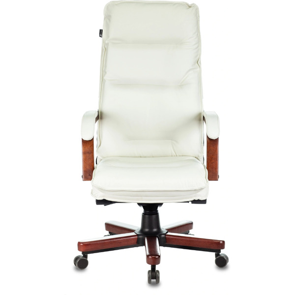 Кресло Бюрократ T-9927WALNUT (слоновая кость)