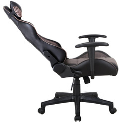 Кресло Brabix GT Racer GM-100 (черный/коричневый)