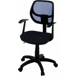 Кресло офисное Фабрикант Степ (ТК-1 черный/S №10 синий/PL 600)