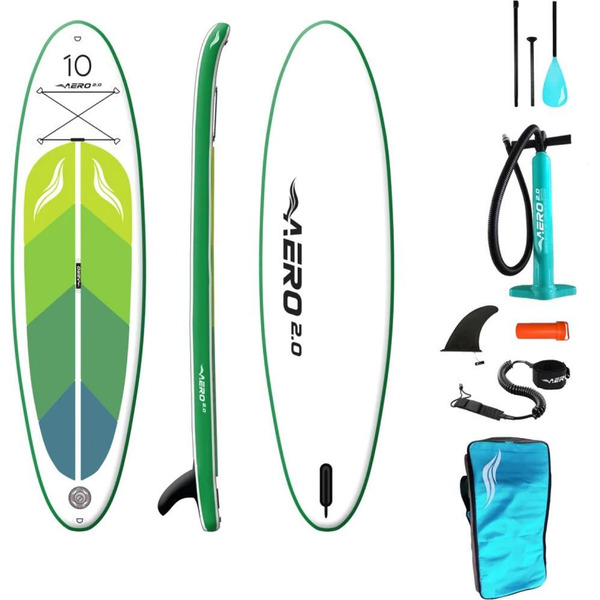 Сапборд AERO Green Leaf 10 (Зеленый лист)