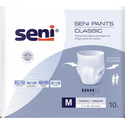 Трусы-подгузники для взрослых Seni Pants Classic Medium (10шт)