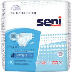 Подгузники для взрослых Seni Super Air Large (10шт)