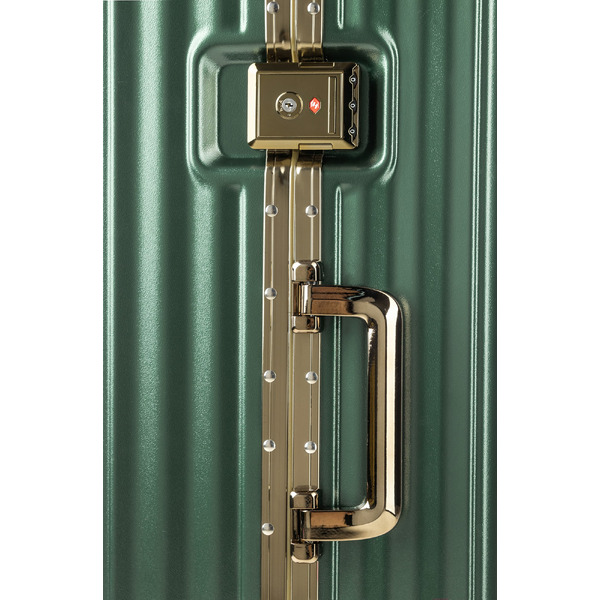 Чемодан DoubleW E087# (S, темно-зеленый)