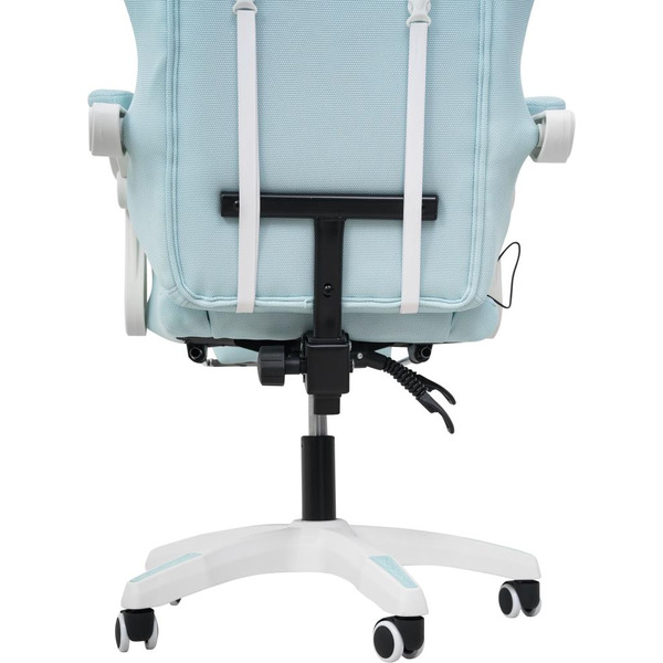 Вибромассажное кресло Calviano 1584 (голубая ткань)