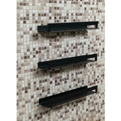 Полка настенная VIOLET Line 50 см (черный)