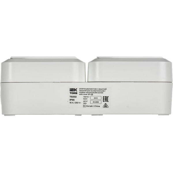 Розетка IEK TS332 TS-R26-16-55-V-K01
