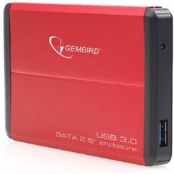 Бокс для жесткого диска Gembird EE2-U3S-2-R