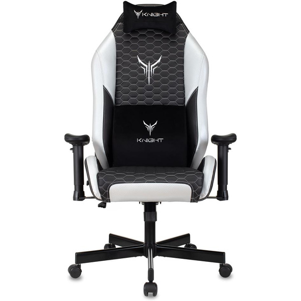 Кресло игровое Knight Neon (1717269) черный/серебряный