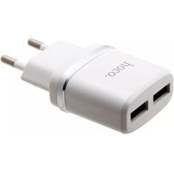 Зарядное устройство HOCO C12 (белый)