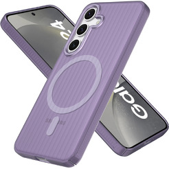 Задняя накладка CASE Translucent Strip Samsung Galaxy S24, фиолетовый