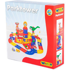 Паркинг Полесье 37862  3-уровневый с дорогой и автомобилями (в коробке)