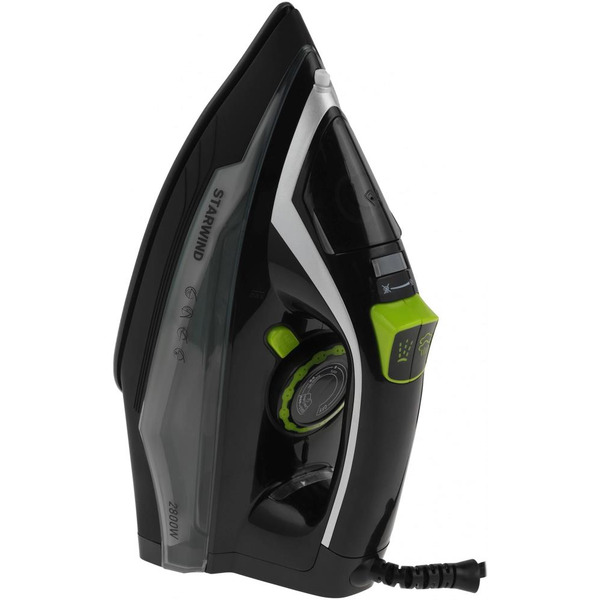 Утюг STARWIND SIR2845 (черный/серебристый)