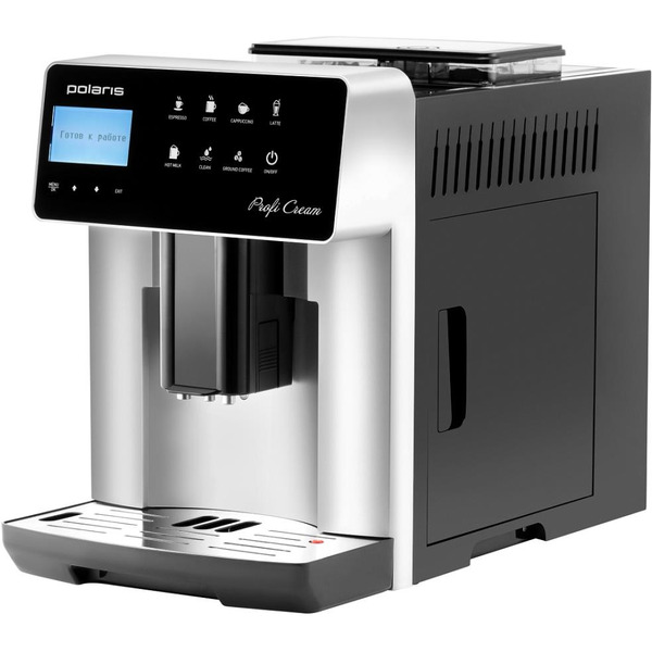 Кофемашина Polaris PACM 2055AC (черный/серебряный)