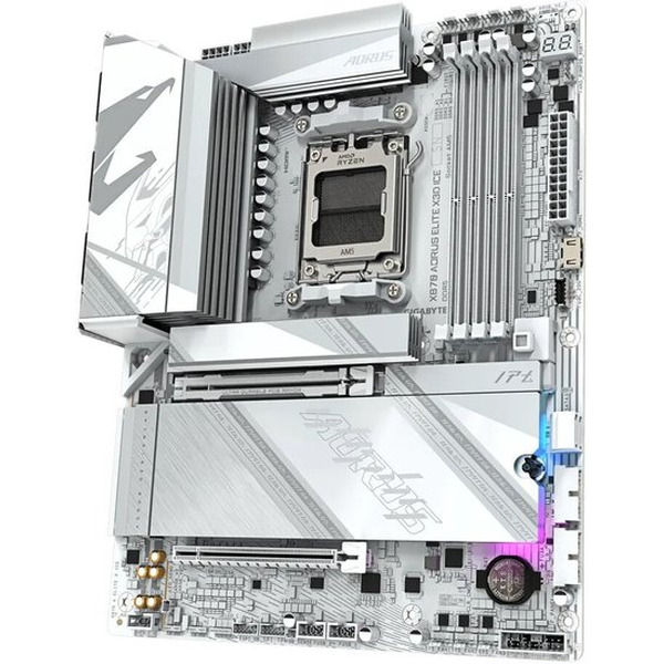 Материнская плата Gigabyte X870 Aorus Elite X3D Ice