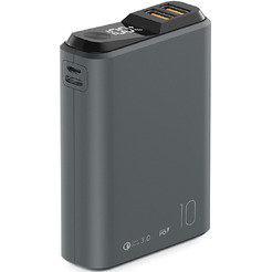 Внешний аккумулятор Olmio QS-10 10000mAh (039186) темно-серый