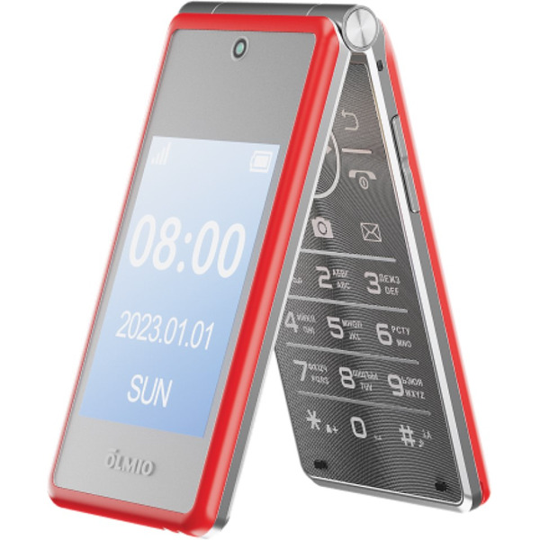 Мобильный телефон Olmio F50 (красный)