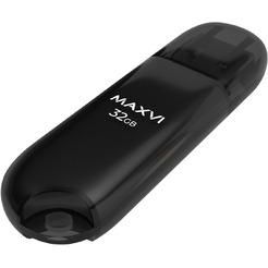 USB флеш-накопитель Maxvi P1 32GB (черный)