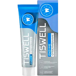 Зубная паста Tiswell Энзимная отбеливающая с кальцием 50г