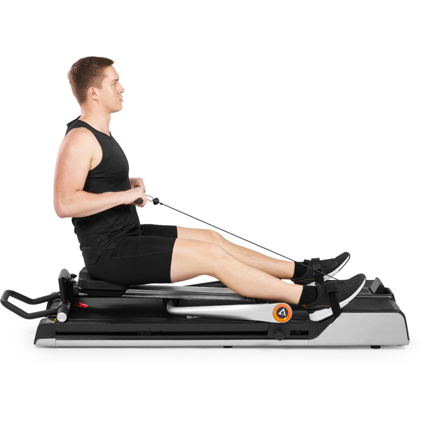 Электрическая беговая дорожка S1 Space 4в1 (тренажер для бега/ходьбы, гребли, пресса, рук)