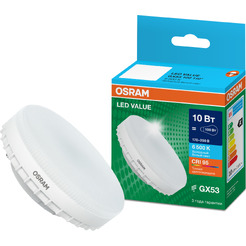 Светодиодная лампочка OSRAM Value GX53 10W 6500К