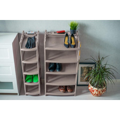 Этажерка для обуви IDILAND Rambai 221307235/04 (серый)