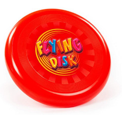 Летающая тарелка Полесье Ø255 мм (красная) 90058