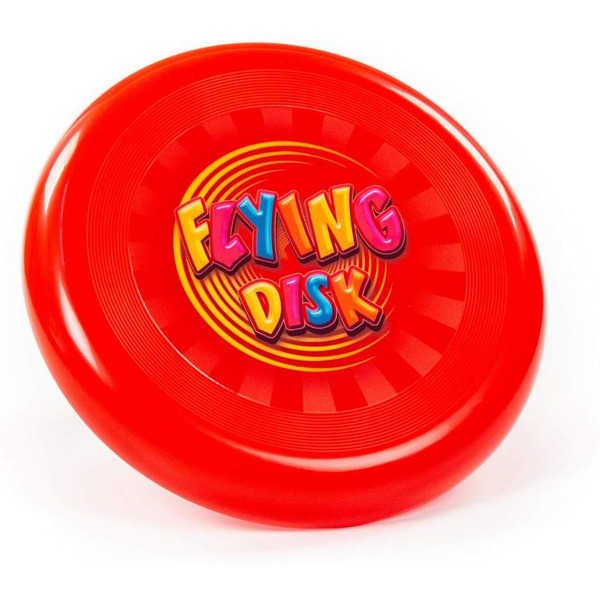 Летающая тарелка Полесье Ø255 мм (красная) 90058
