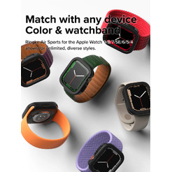 Чехол Ringke Air Sports для Apple Watch 9/8/7 45mm, SE3/SE2/SE/6/5/4 44mm BLACK